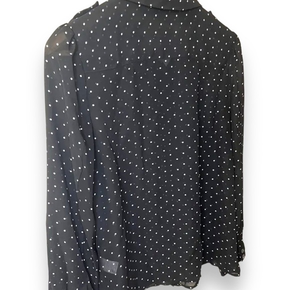 Halogen Women’s Blouse Long Sleeve Button Down Shirt Size Medium NWOT - Picture 6 of 7